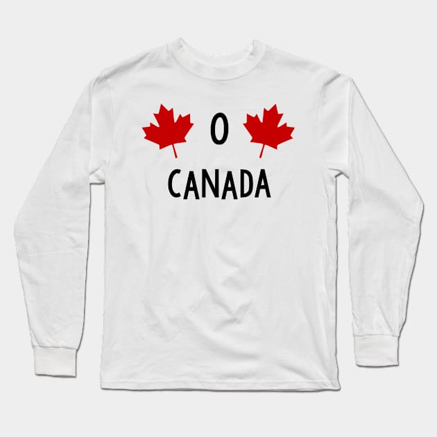 O canada Long Sleeve T-Shirt by Dieowl